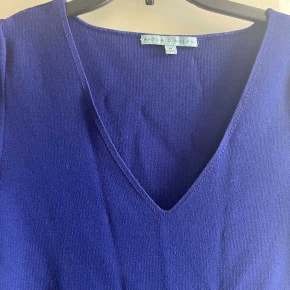 Antonio Melani shell Top Blouse - Picture 4 of 4